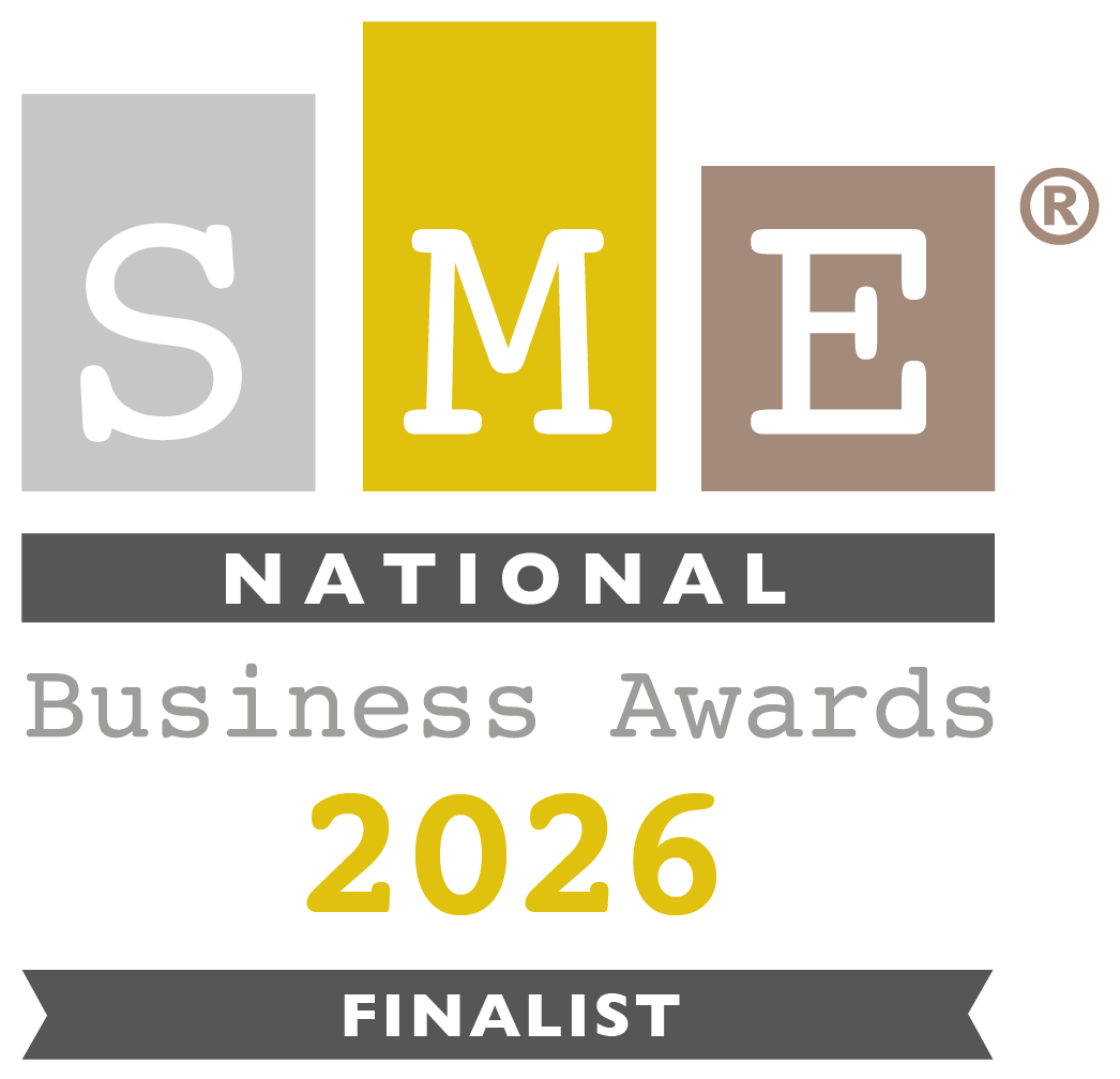 SME National Business Awards 2026 finalist badge